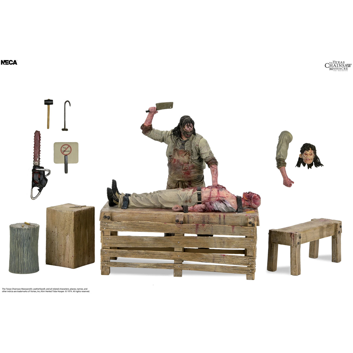 The Texas Chainsaw Massacre: The Beginning - 7” Scale Action Figure Slaughterhouse Boxed Set (PRE-ORDER)
