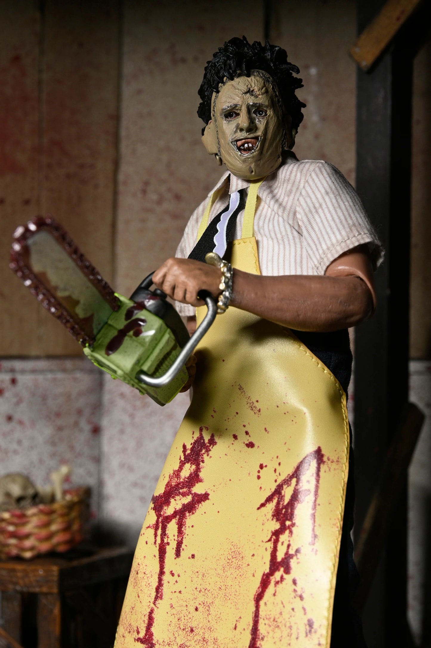 Texas Chainsaw Massacre -Leatherface 8" Clothed Action Figure in Window Box Packaging (PRE-ORDER)