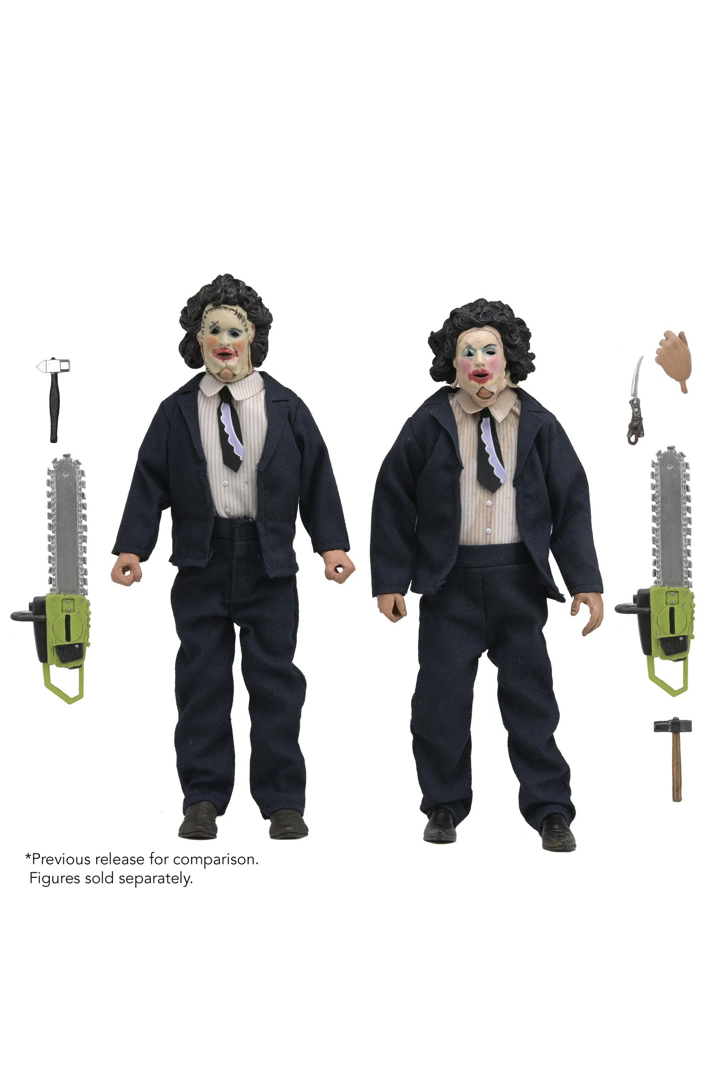 Texas Chainsaw Massacre - Leatherface with Pretty Woman Mask 8" Clothed Action Figure in Window Box Packaging (PRE-ORDER)