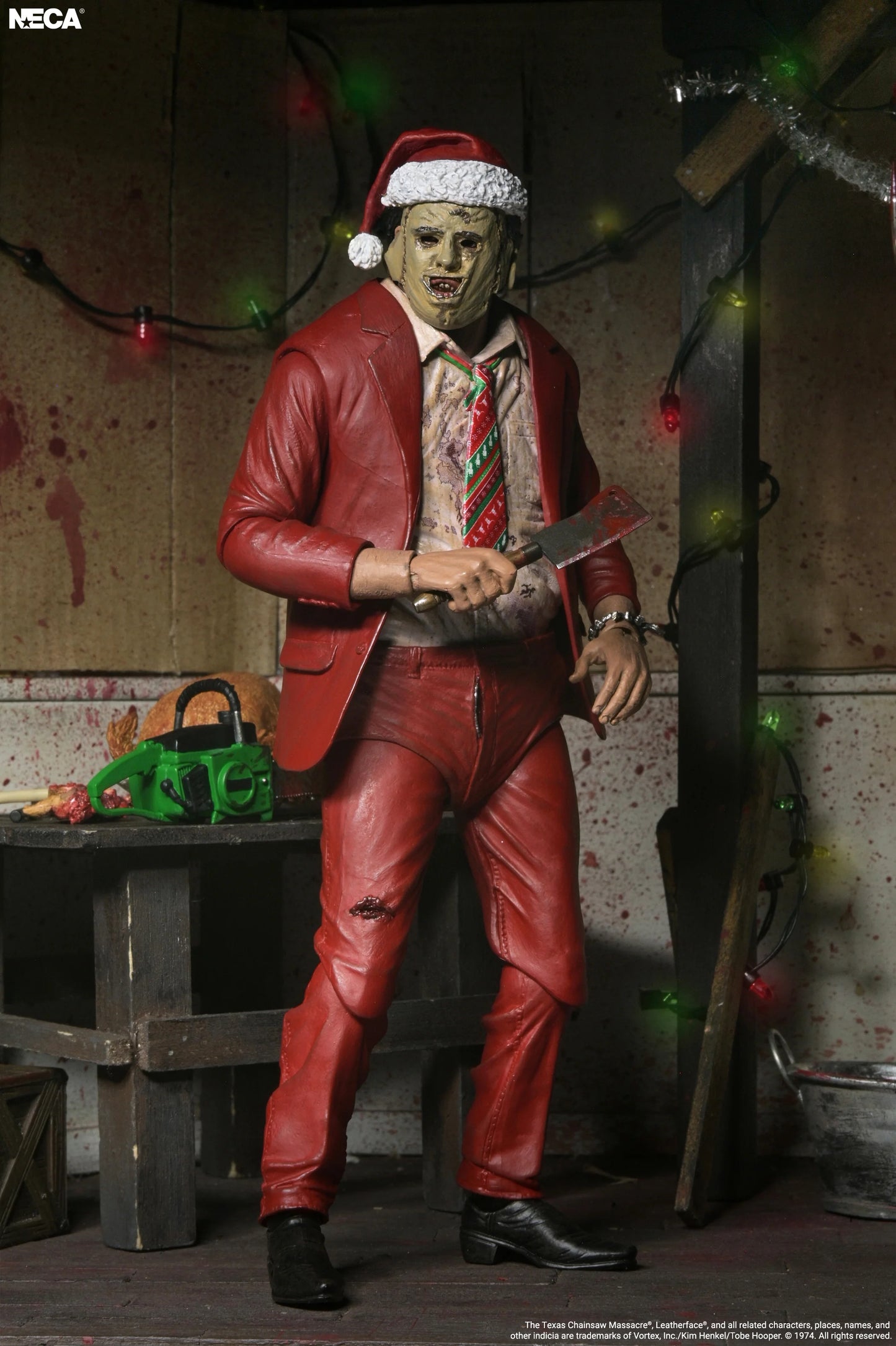 Texas Chainsaw Massacre - Ultimate Santa Leatherface 7" Scale Action Figure (PRE-ORDER)