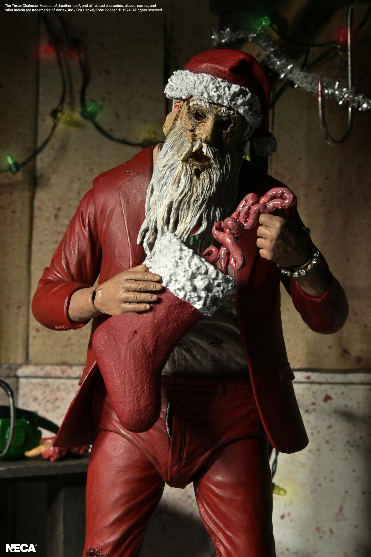 Texas Chainsaw Massacre - Ultimate Santa Leatherface 7" Scale Action Figure (PRE-ORDER)