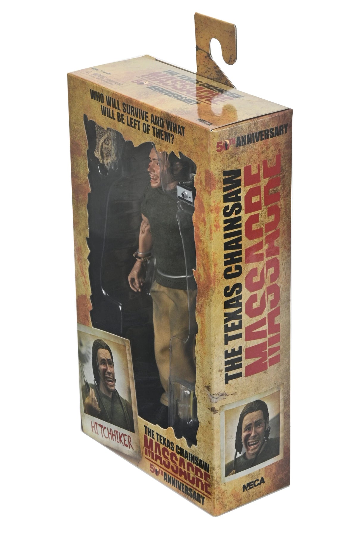Texas Chainsaw Massacre - 50th Anniversary Hitchhiker 8" Clothed Action Figure