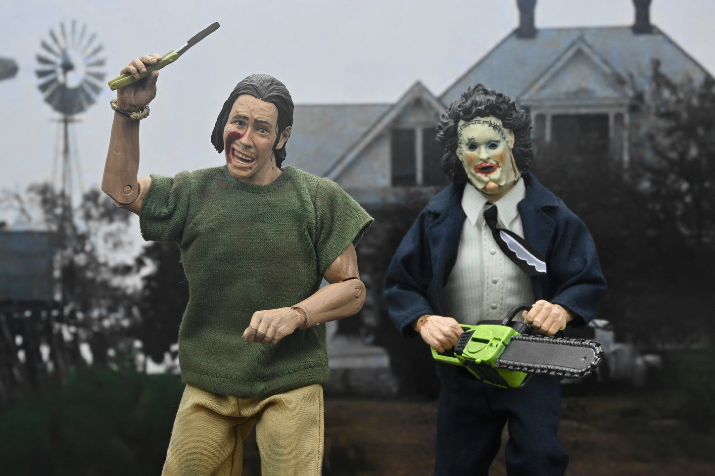 Texas Chainsaw Massacre - 50th Anniversary Hitchhiker 8" Clothed Action Figure