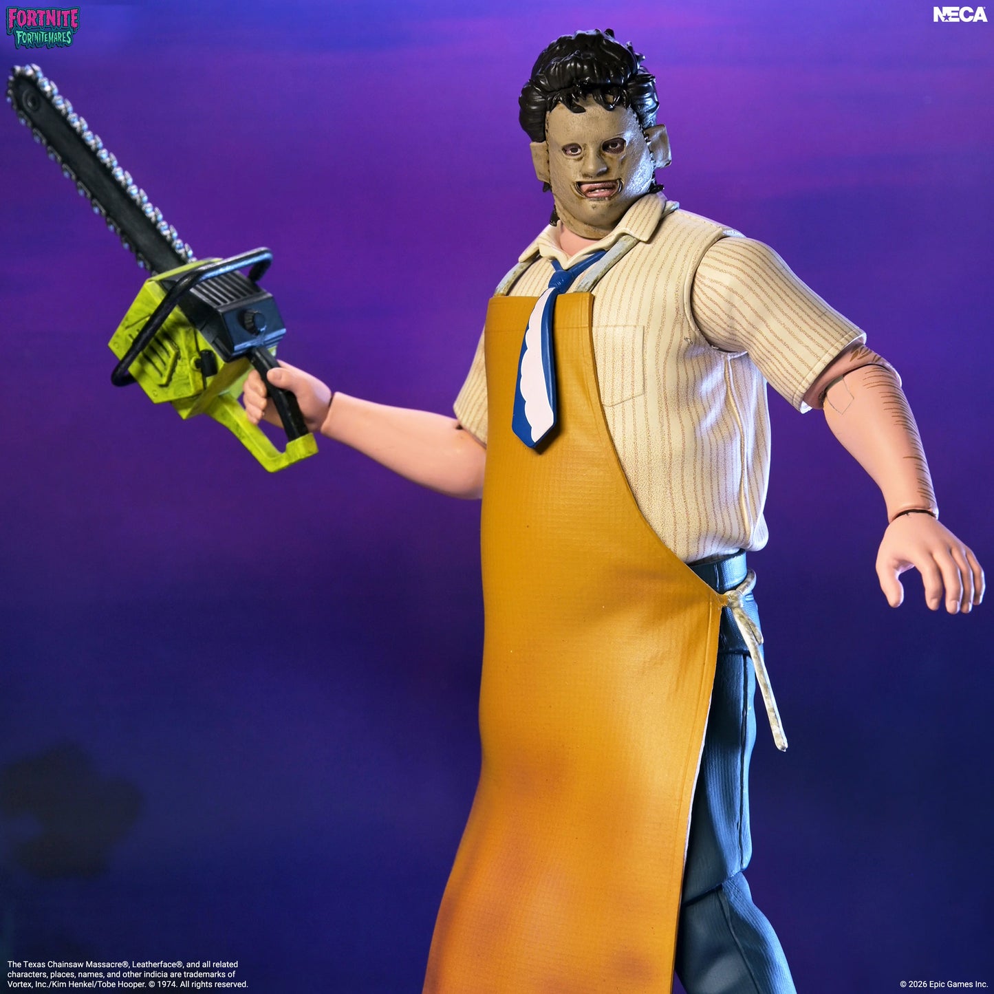 Fortnite x Texas Chainsaw Massacre - Fortnitemares Leatherface 7” Scale Action Figure (PRE-ORDER)