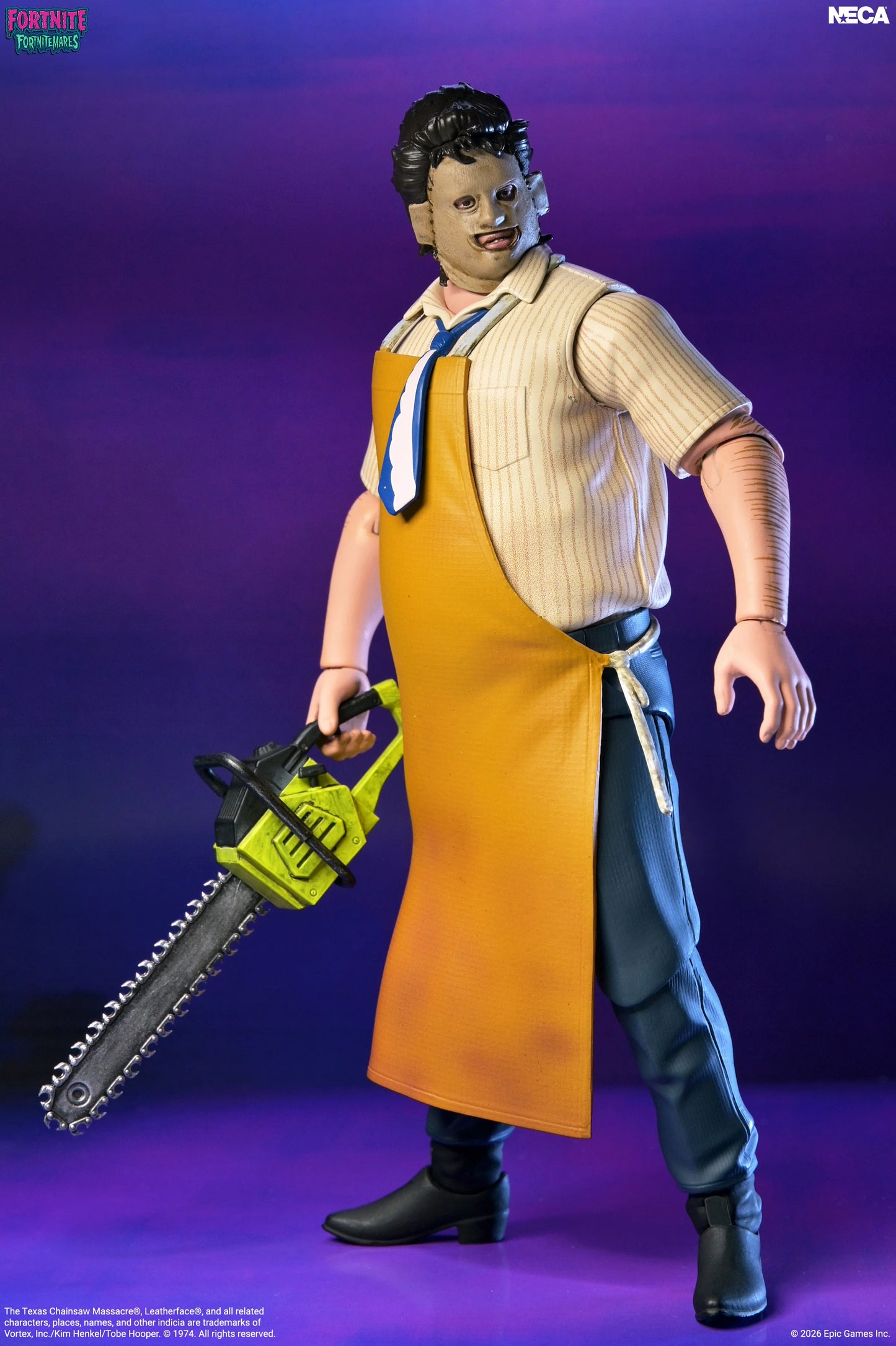 Fortnite x Texas Chainsaw Massacre - Fortnitemares Leatherface 7” Scale Action Figure (PRE-ORDER)