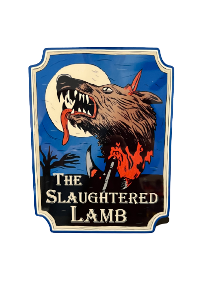 American Werewolf in London Slaughtered Lamb Desktop Cut Out