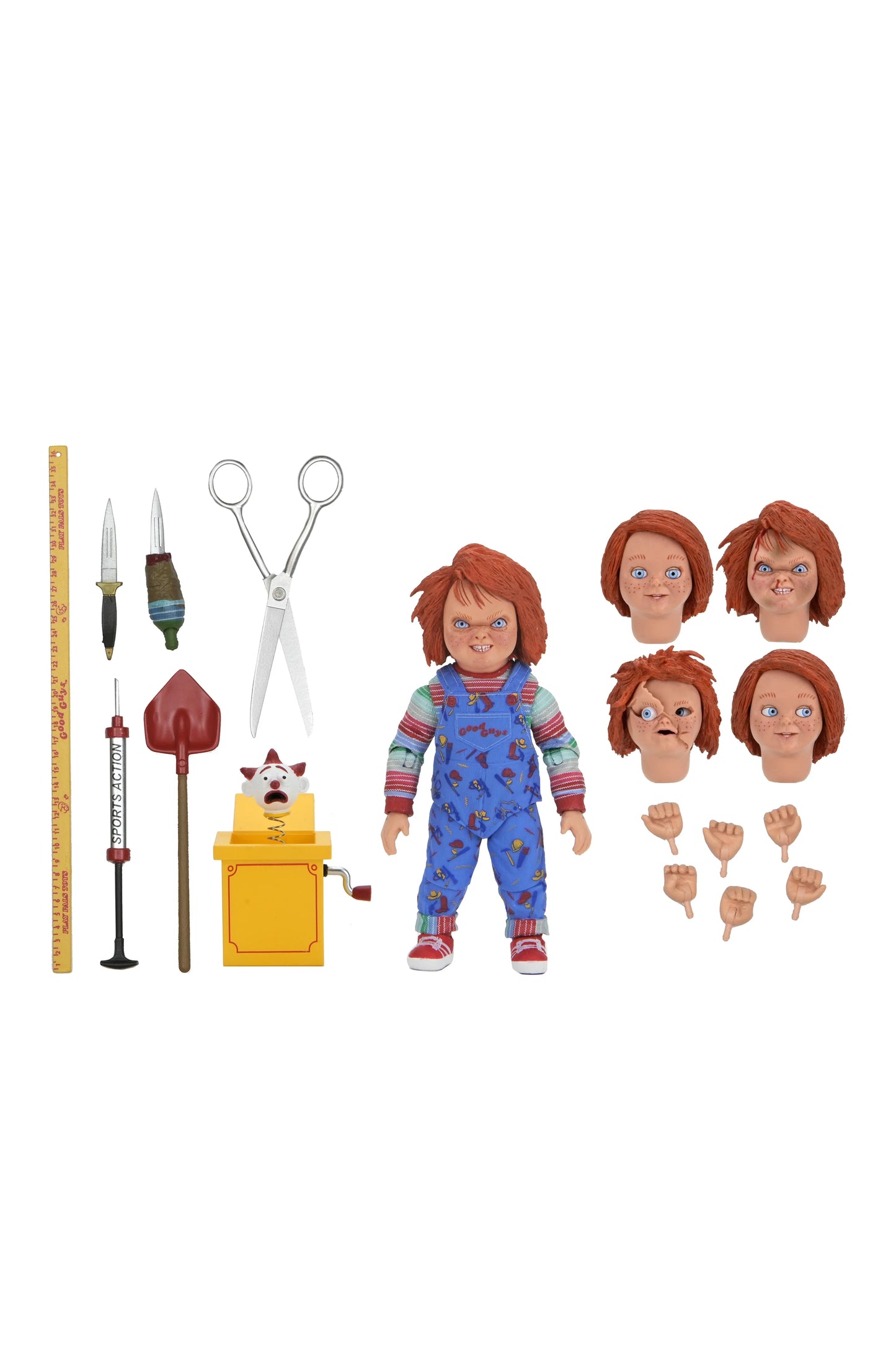 Child's Play 2 - Ultimate Chucky 7” Scale Action Figure (PRE-ORDER)