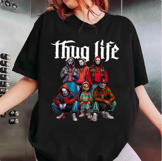 TSHIRTS - "Thug Life" Horror Movie Icons