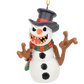 Evil Snowman Halloween Horror Christmas Ornaments