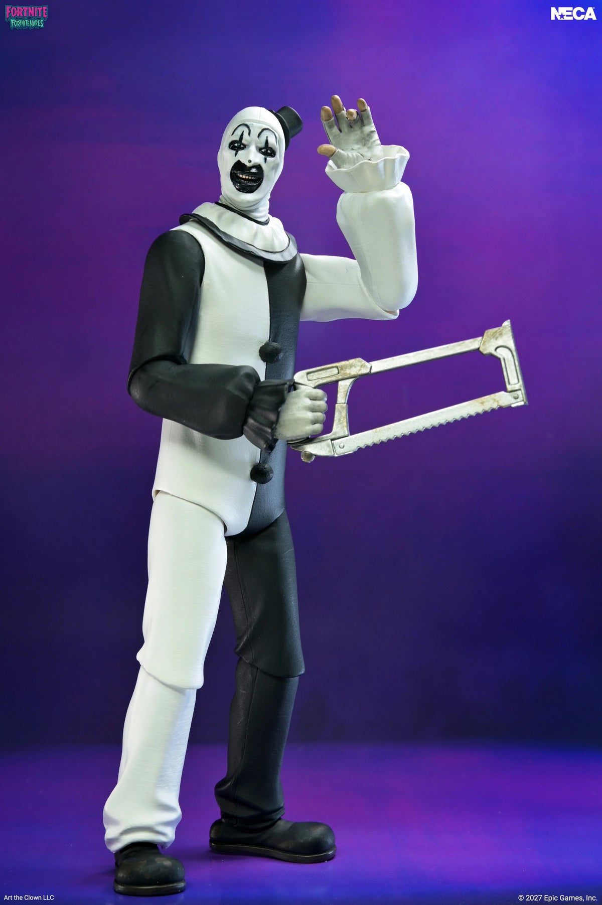 Fortnite x Terrifier - Fortnitemares Art the Clown 7" Scale Action Figure (PRE-ORDER)