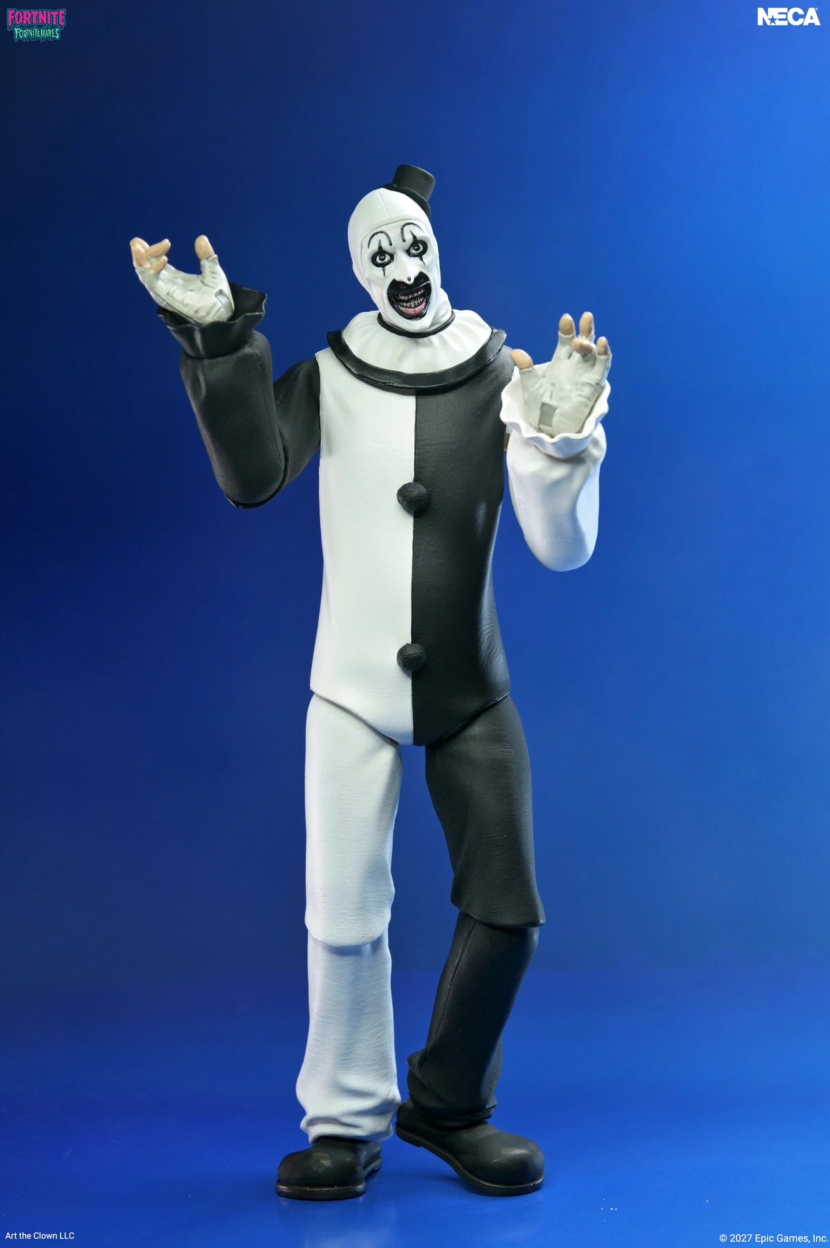 Fortnite x Terrifier - Fortnitemares Art the Clown 7" Scale Action Figure (PRE-ORDER)