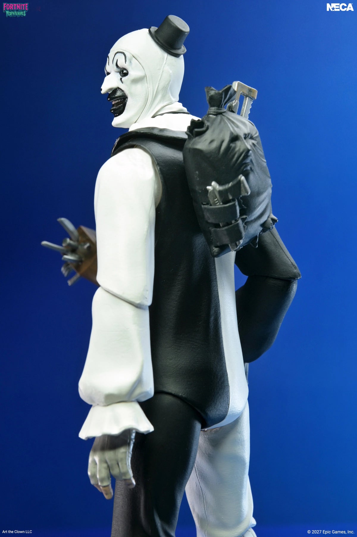 Fortnite x Terrifier - Fortnitemares Art the Clown 7" Scale Action Figure (PRE-ORDER)