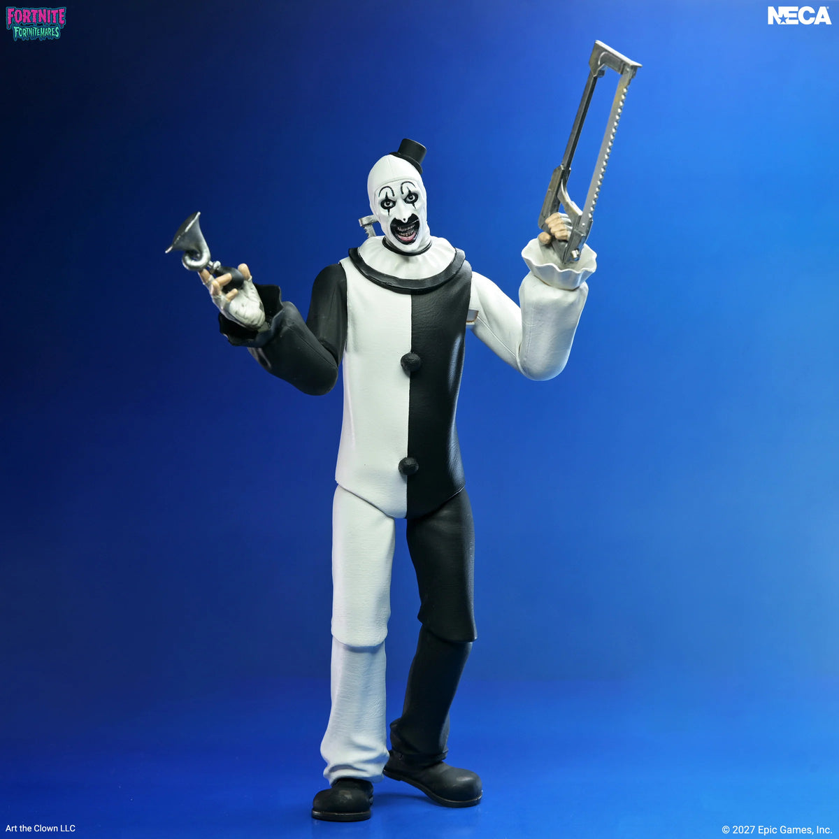 Fortnite x Terrifier - Fortnitemares Art the Clown 7" Scale Action Figure (PRE-ORDER)