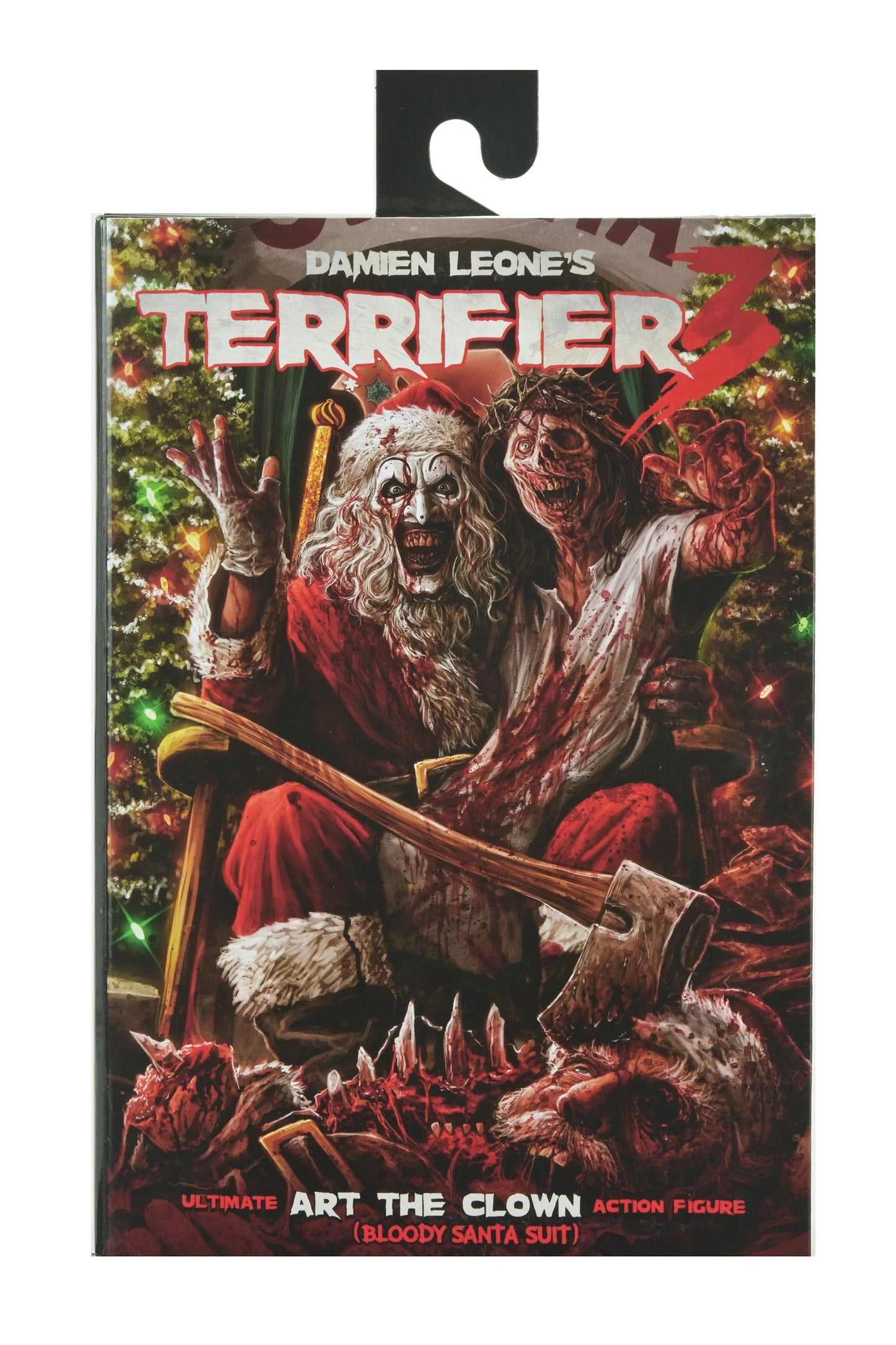 Terrifier 3 - Ultimate Bloody Santa Suit Art the Clown 7" Scale Action Figure (PRE-ORDER)