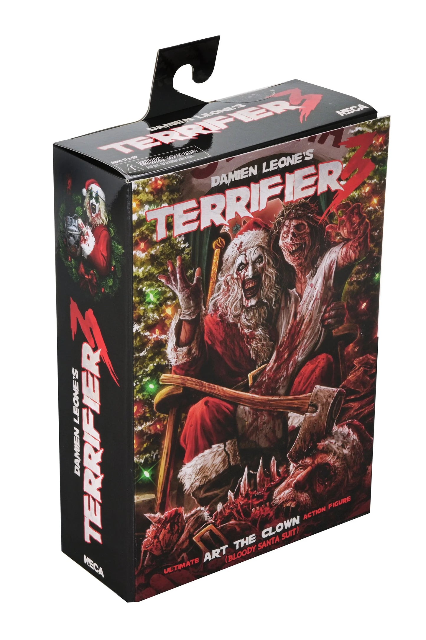 Terrifier 3 - Ultimate Bloody Santa Suit Art the Clown 7" Scale Action Figure (PRE-ORDER)