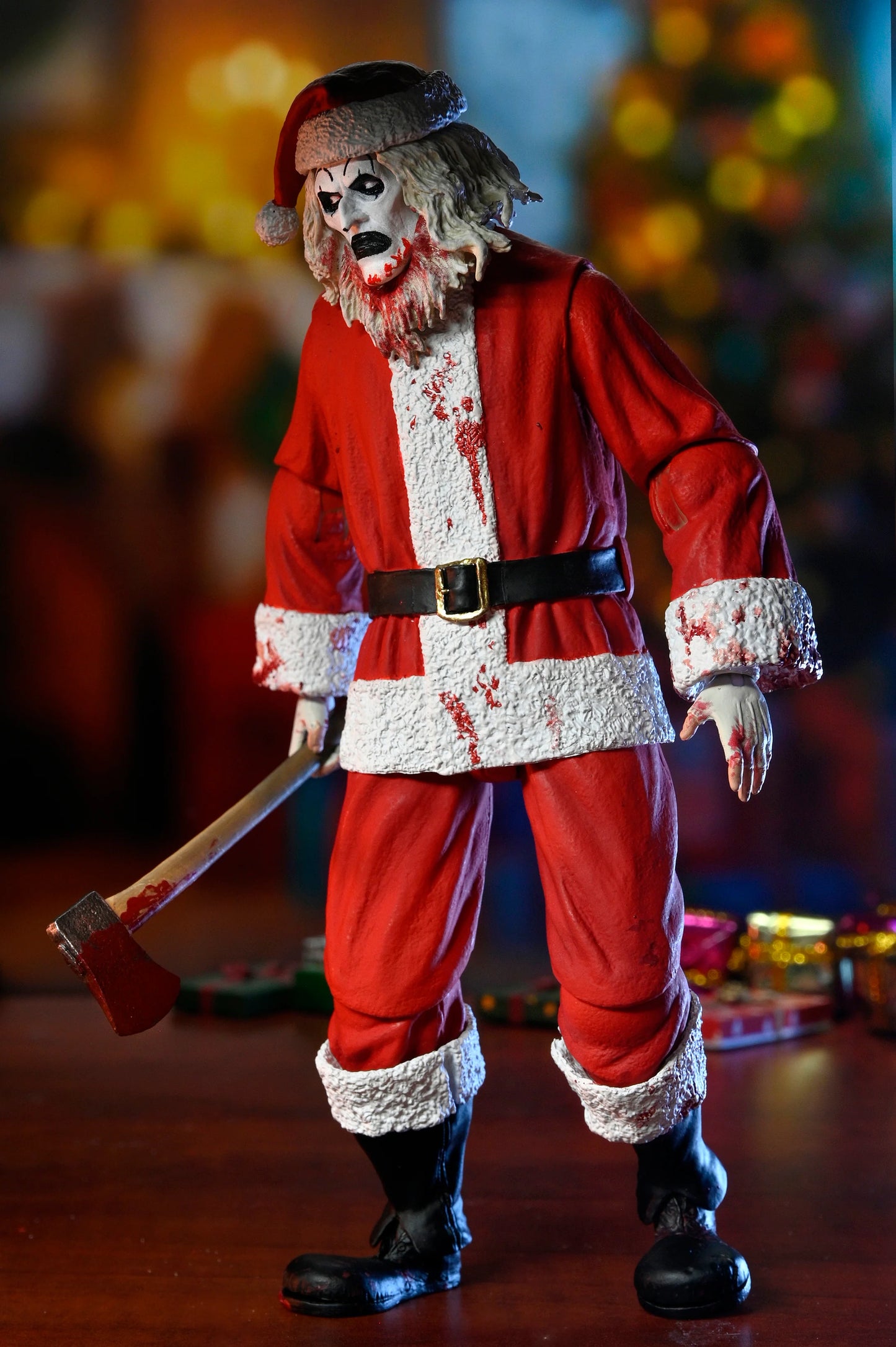 Terrifier 3 - Ultimate Bloody Santa Suit Art the Clown 7" Scale Action Figure (PRE-ORDER)