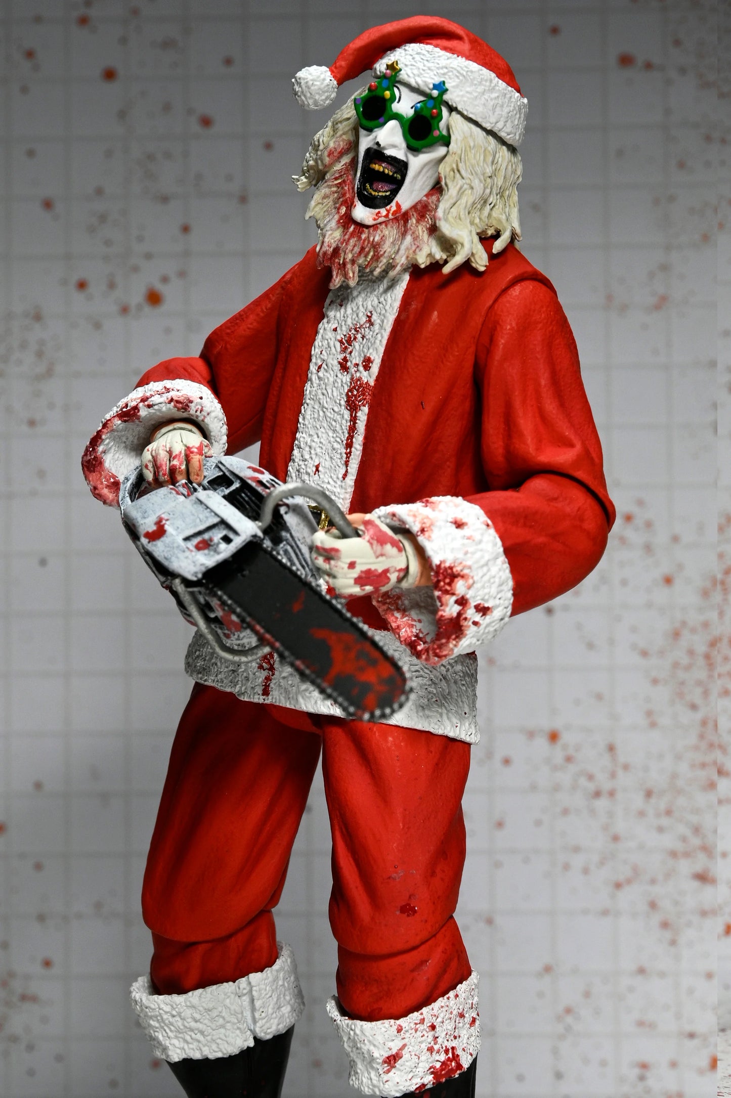 Terrifier 3 - Ultimate Bloody Santa Suit Art the Clown 7" Scale Action Figure (PRE-ORDER)