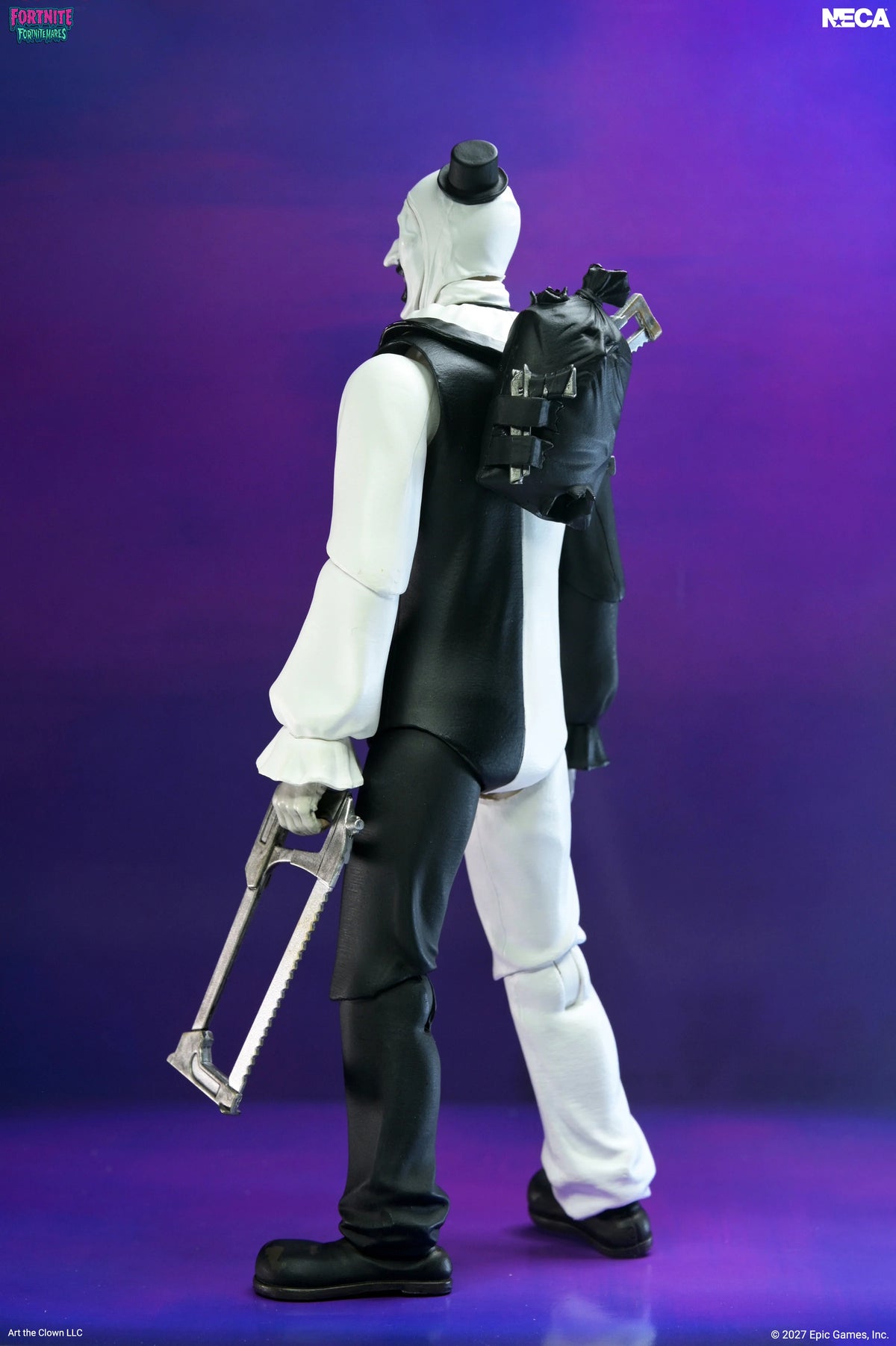 Fortnite x Terrifier - Fortnitemares Art the Clown 7" Scale Action Figure (PRE-ORDER)
