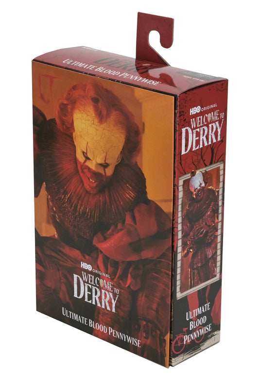 IT: Welcome to Derry - Ultimate Blood Pennywise 7" Scale Action Figure (PRE-ORDER)