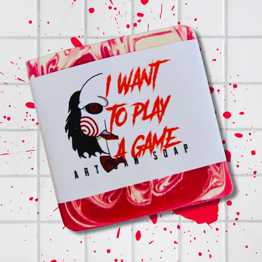BAR SOAP  - I Want To Play A Game Artisan Soap by Lucky 13