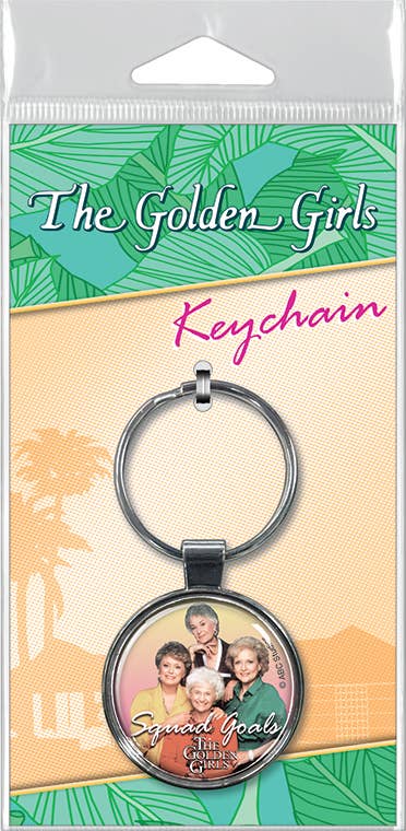 KEYCHAINS -Golden Girls Squad Goals Keychains