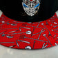 "Friday The 13th" Pattern Embroidered Snapback Hat