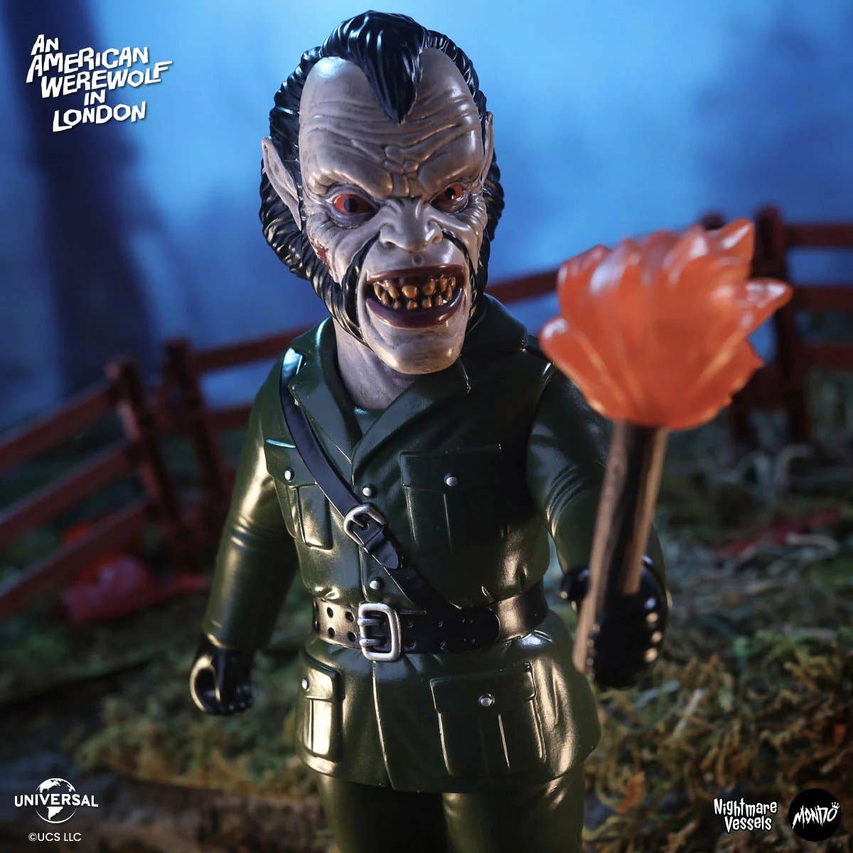 An American Werewolf in London Nightmare Vessels Figure Set