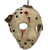 Bloody Hockey Mask Halloween Ornament