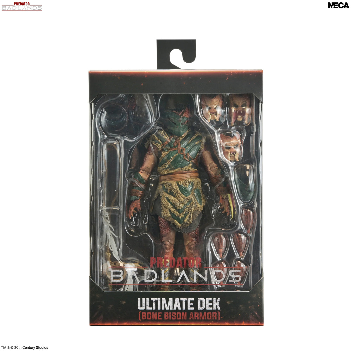 Predator: Badlands - Ultimate Dek (Bone Bison Armor) 7" Scale Action Figure (PRE-ORDER)
