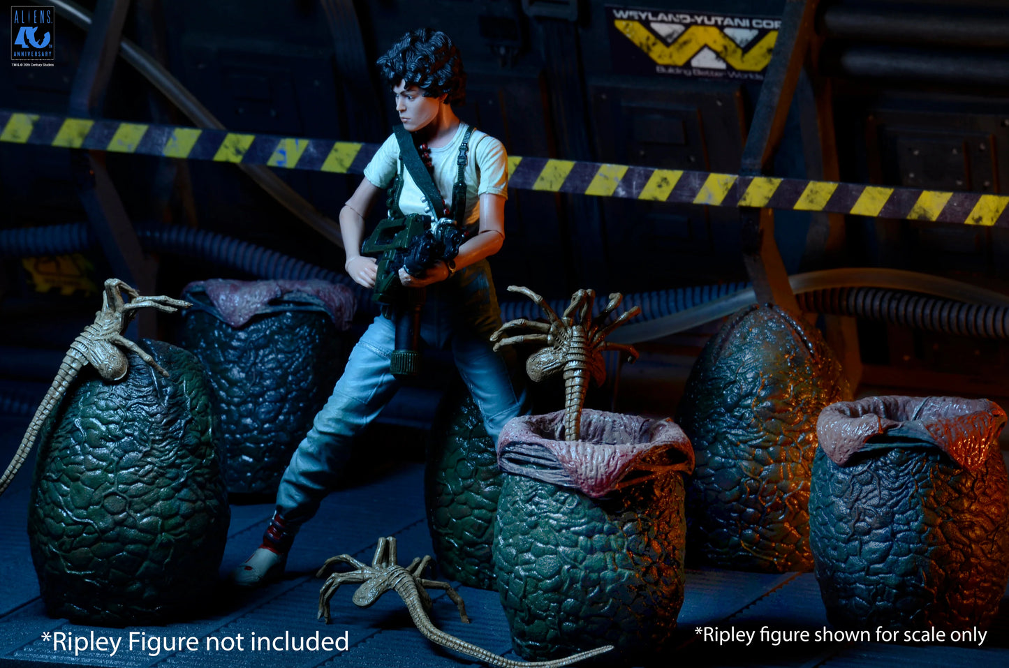 Aliens - 40th Anniversary Carton of Alien Eggs 6-Pack Accessory Pack (PRE-ORDER)