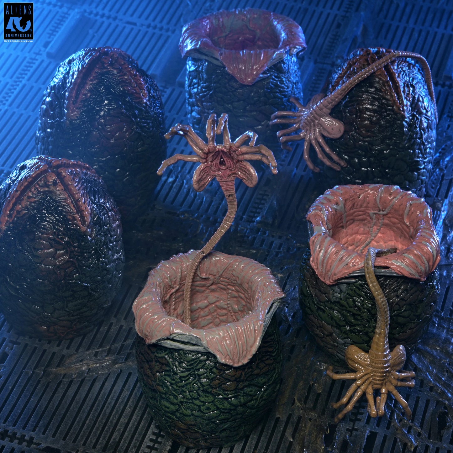 Aliens - 40th Anniversary Carton of Alien Eggs 6-Pack Accessory Pack (PRE-ORDER)