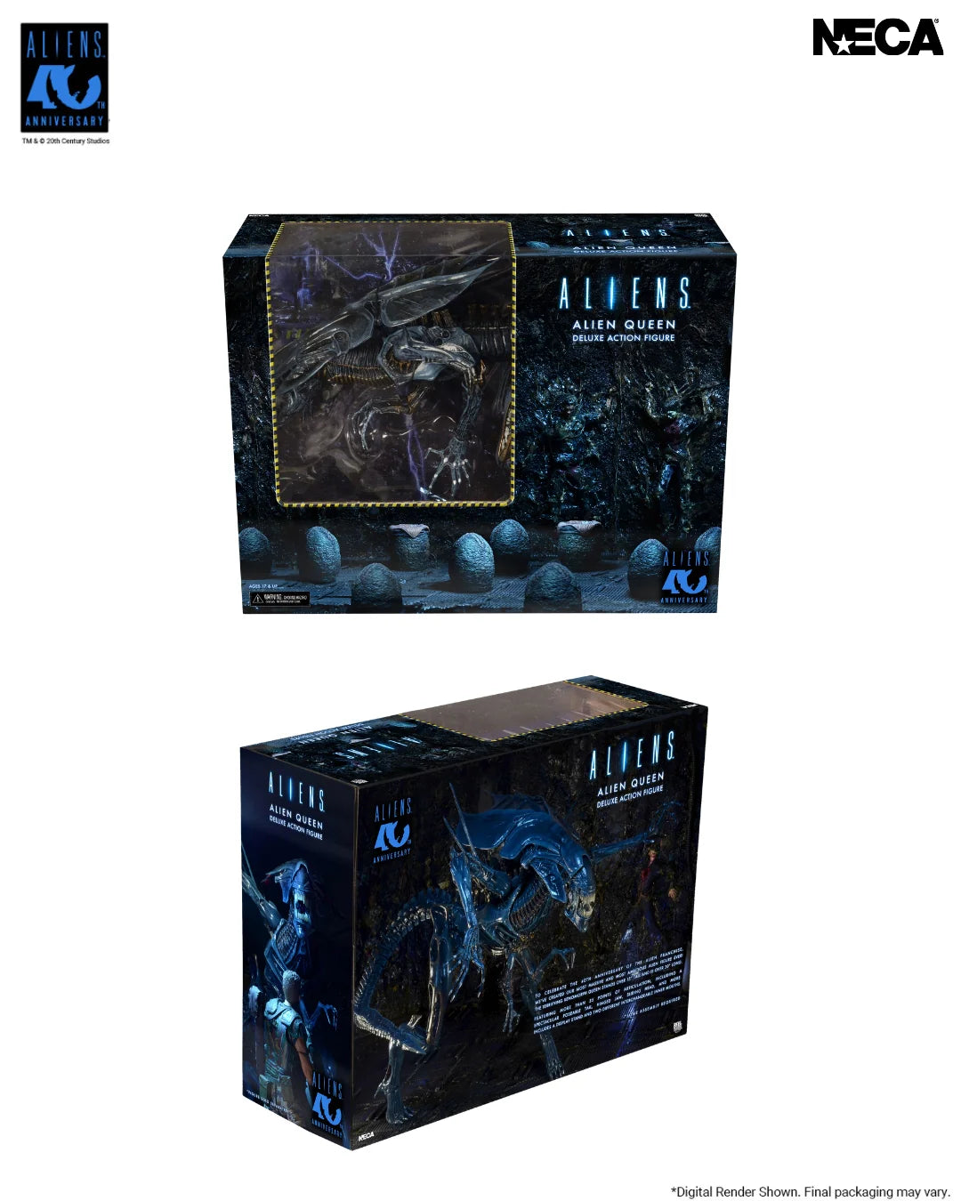 Aliens - 40th Anniversary Alien Queen Ultra Deluxe Boxed Figure (PRE-ORDER)