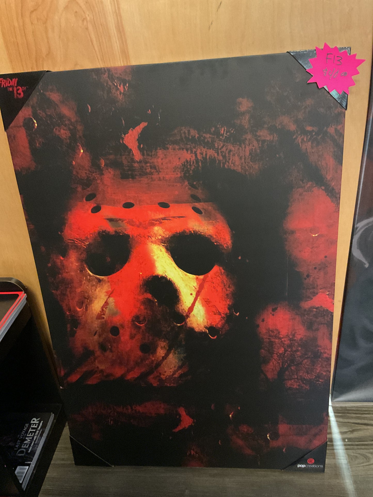 WALL HANGING ART - FRIDAY THE 13TH
