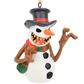 Evil Snowman Halloween Horror Christmas Ornaments