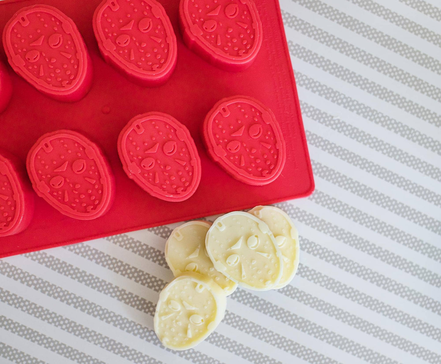 Friday the 13th Jason Mask Silicone Ice Cube Tray