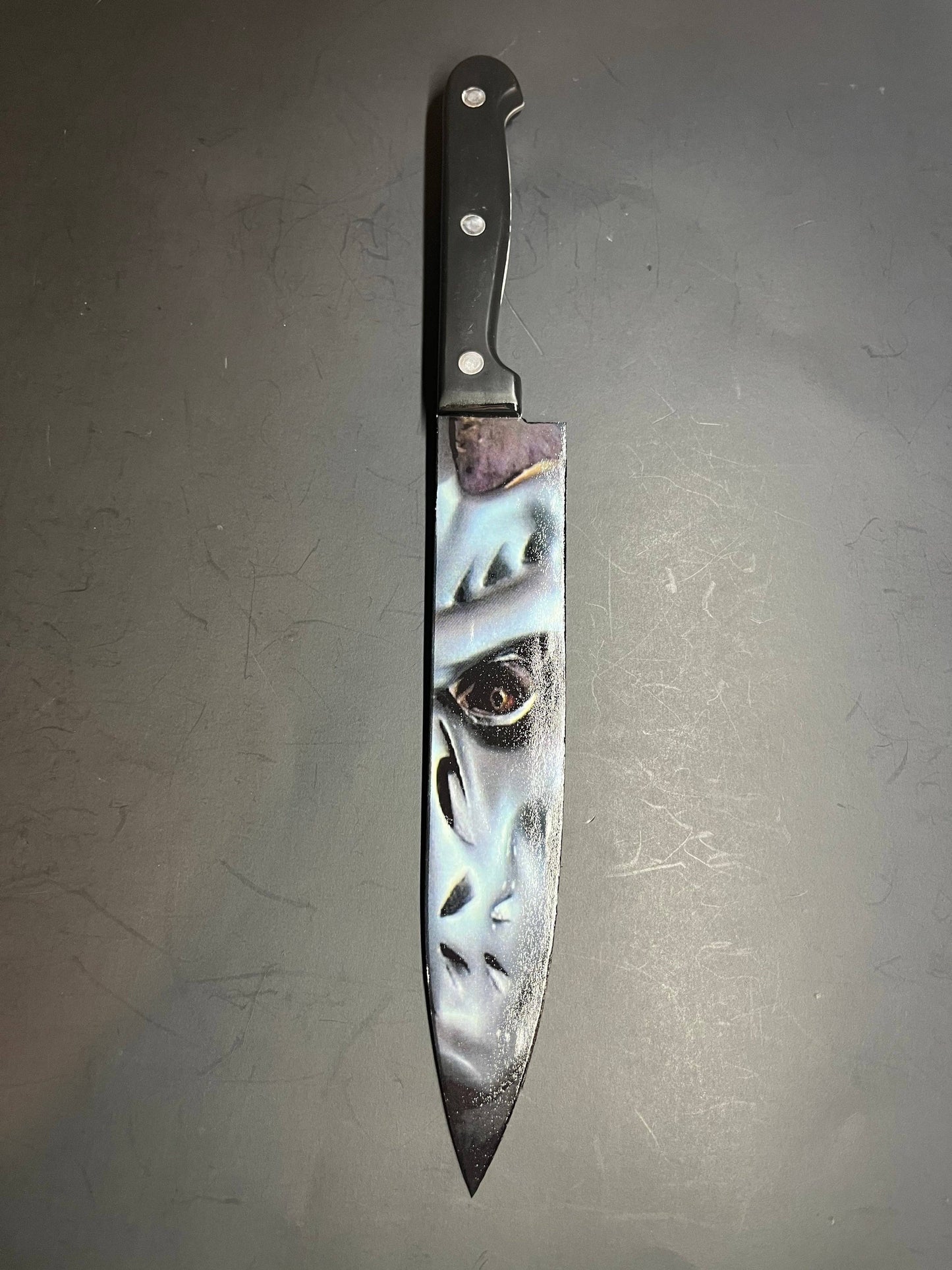 KNIFE - Jason X Friday the 13th Knife With Sublimated Stand