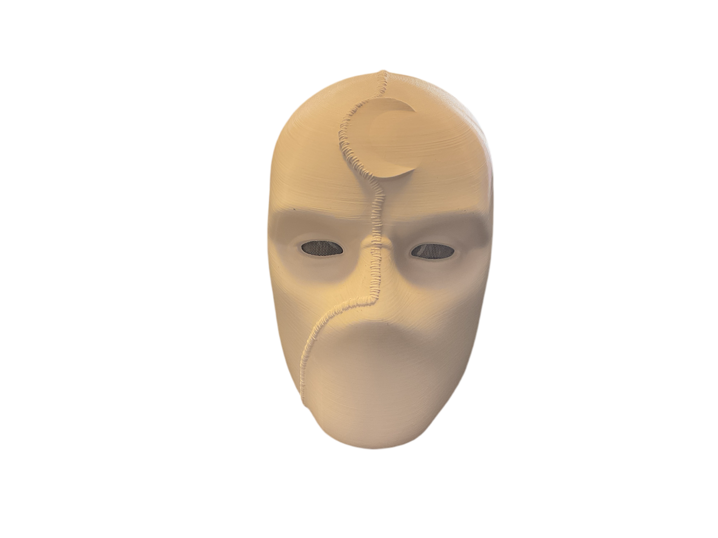 3D PRINTED MASK - Moonlight with Light-Up Eyes 3D Printed Mask