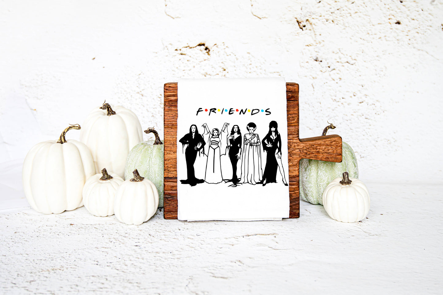 F.R.I.E.N.D.S " Ladies of Evil" Kitchen Dish Towel