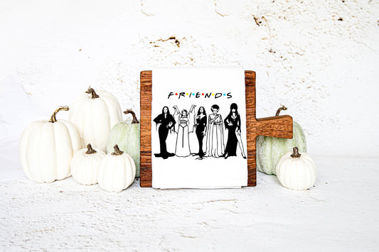 F.R.I.E.N.D.S " Ladies of Evil" Kitchen Dish Towel