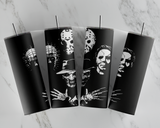 Black And White Killer Tumbler