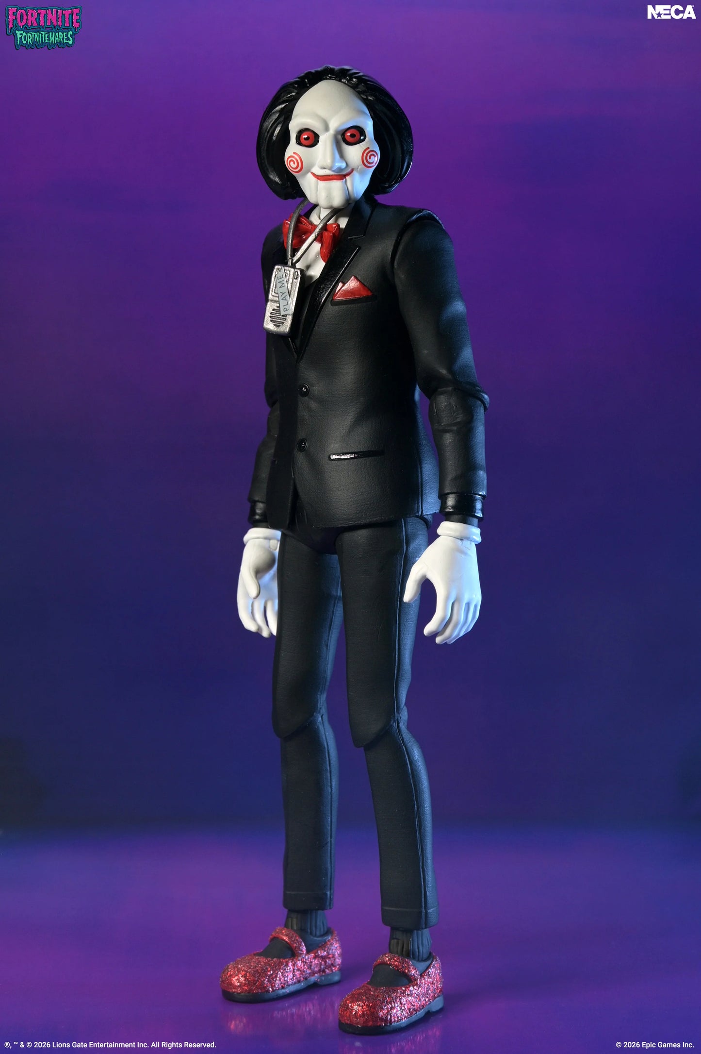 Fortnite x SAW - Fortnitemares Billy the Puppet 7” Scale Action Figure (PRE-ORDER)