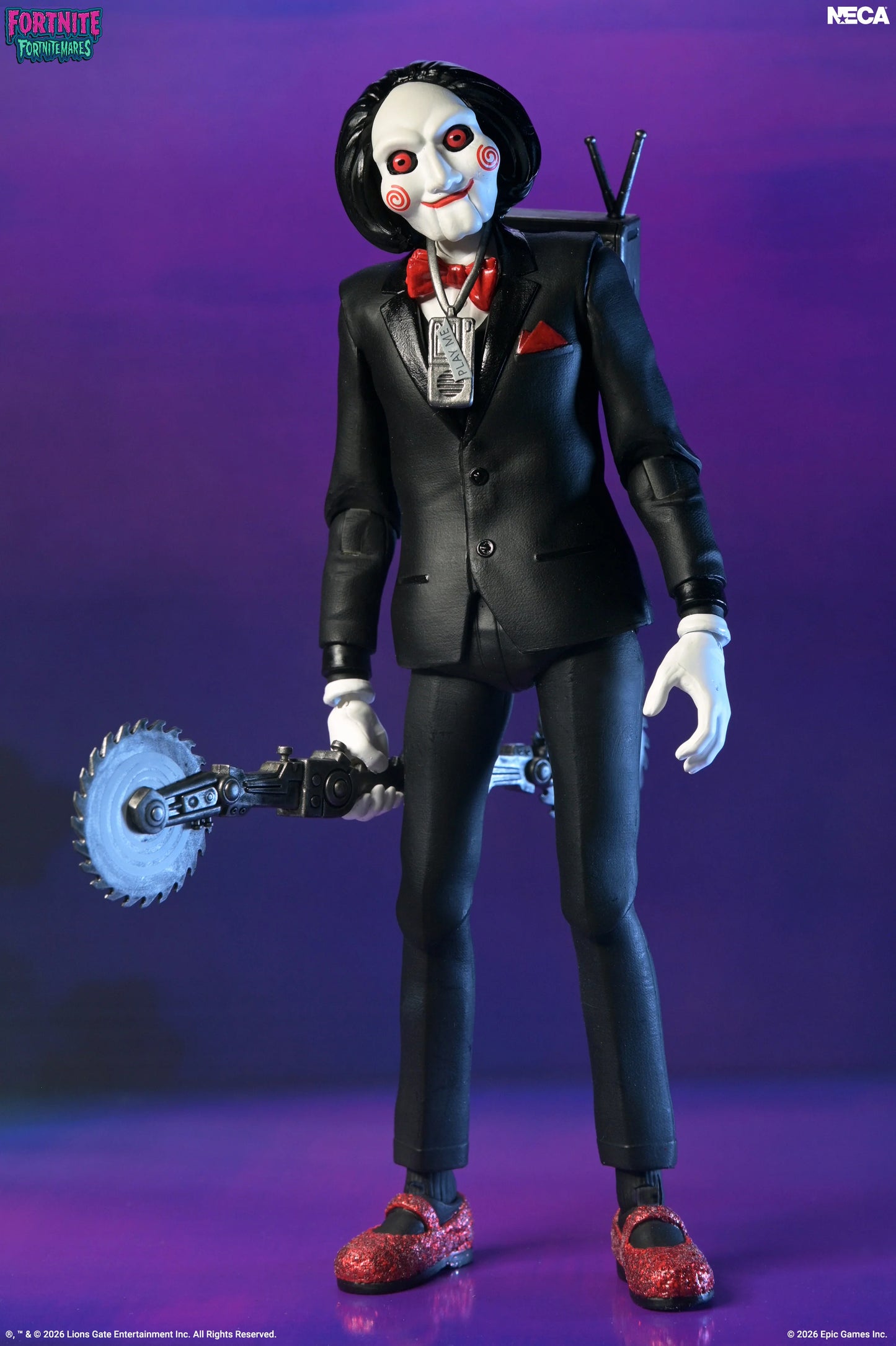Fortnite x SAW - Fortnitemares Billy the Puppet 7” Scale Action Figure (PRE-ORDER)