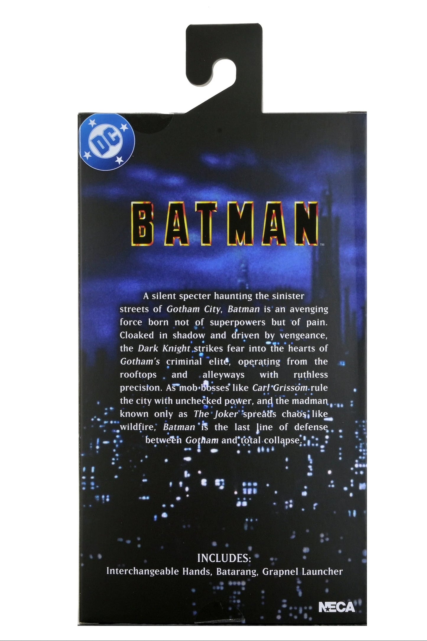 Batman (1989 Film) - Batman 8” Clothed Action Figure (PRE-ORDER)