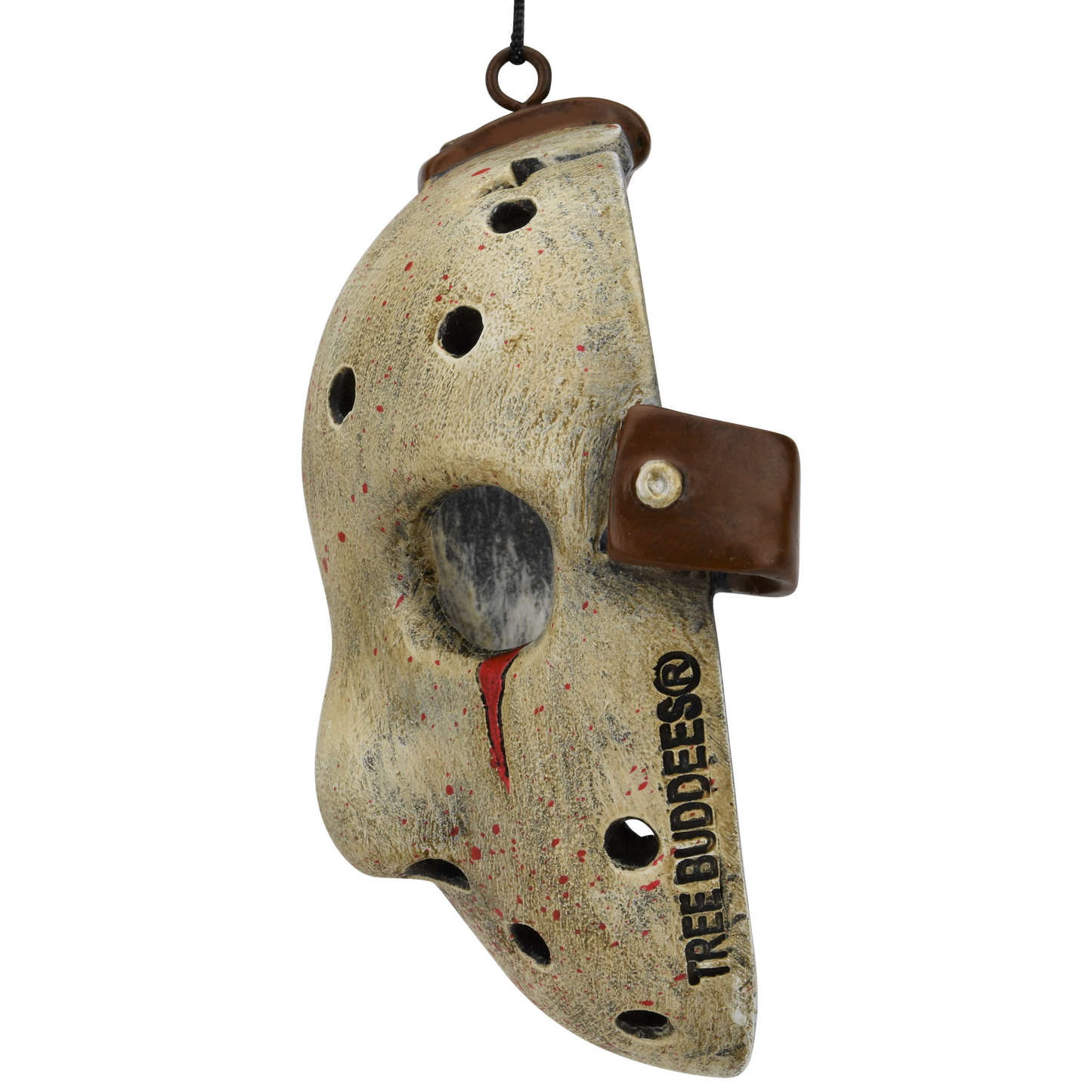 Bloody Hockey Mask Halloween Ornament