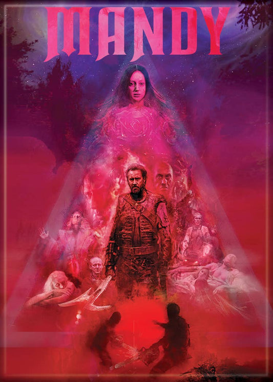 Mandy Movie Poster Magnet