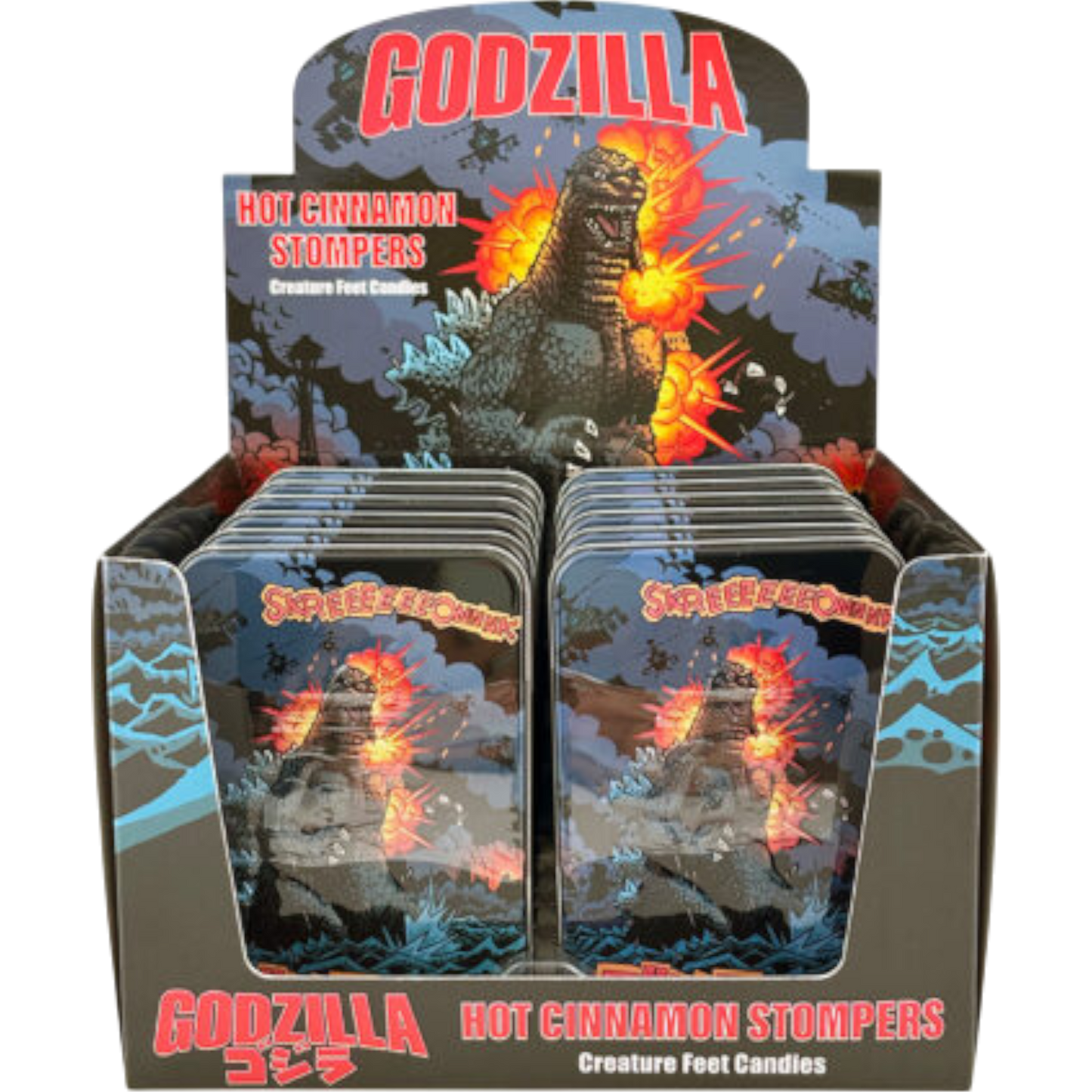 Godzilla Hot Cinnamon Stomper Candy