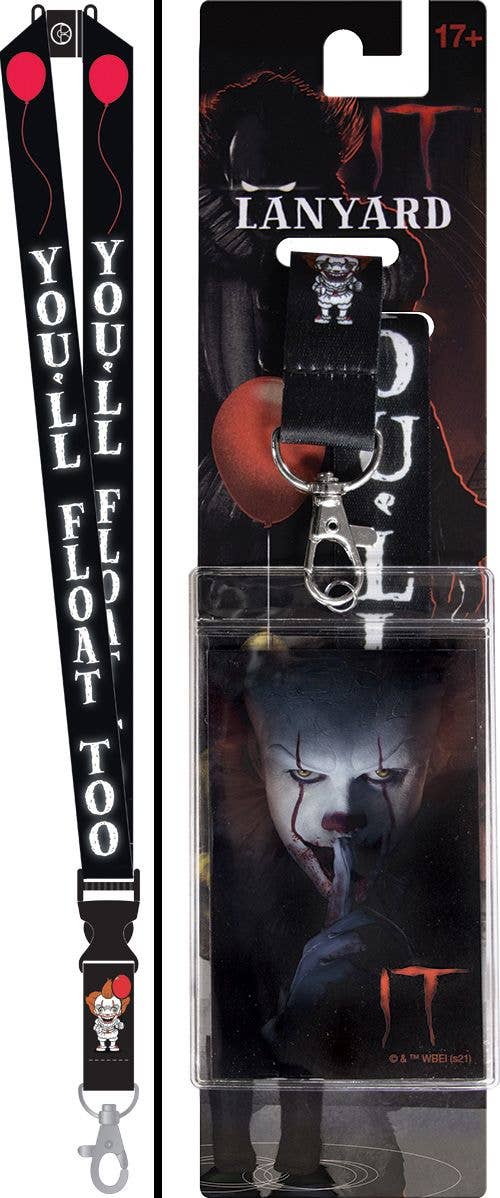 LANYARDS - Horror Movies It Pennywise Lanyards