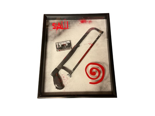 SHADOW BOX - Saw with Cassette Tape Deluxe Box