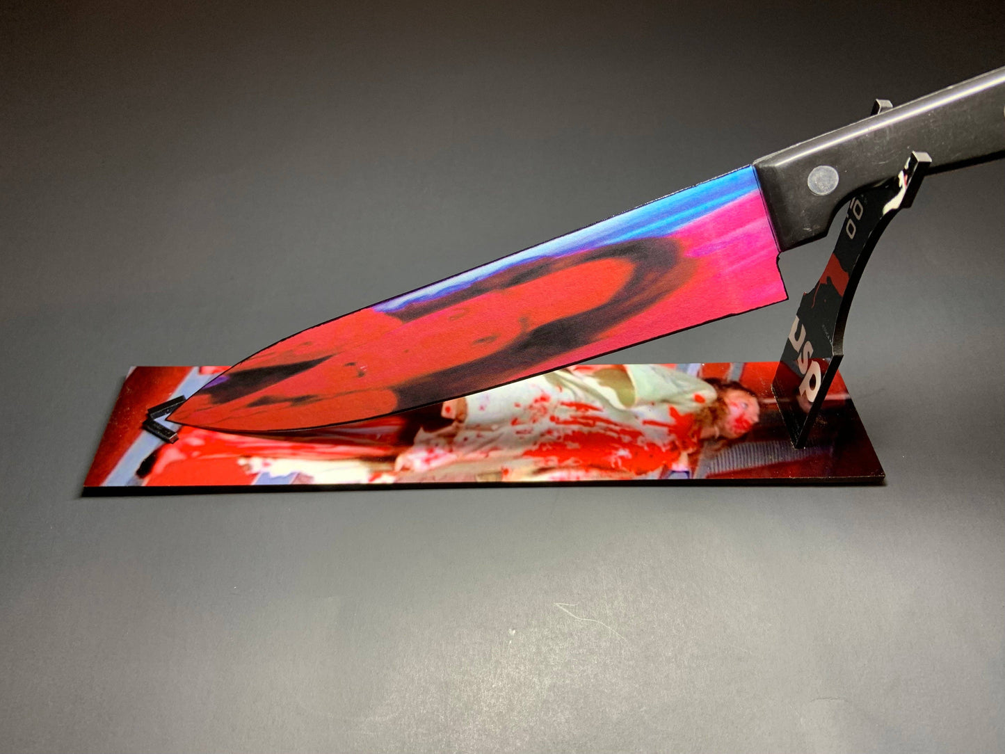 KNIFE - Suspiria Dario Argento 1977 Kitchen Knife With Sublimated Stand