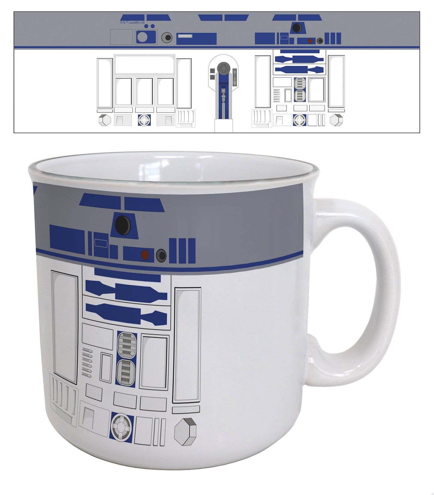 MUG - Star Wars R2-D2 Camper Mug
